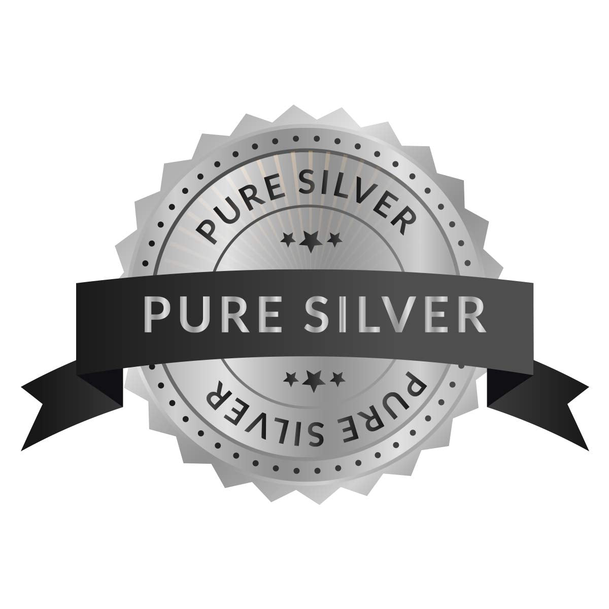 Sri Jagdamba Pearls 22 Gram Shankh Chakra Namah Silver Idol